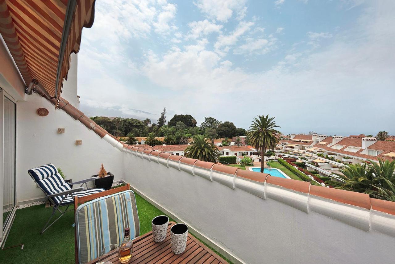 Апартаменты Atico Sunset Loft Terraza Y Piscina Пуэрто-де-ла-Крус Экстерьер фото